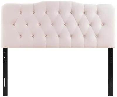 Annabel King Diamond Tufted Performance Velvet Headboard