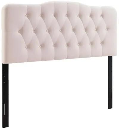 Annabel King Diamond Tufted Performance Velvet Headboard