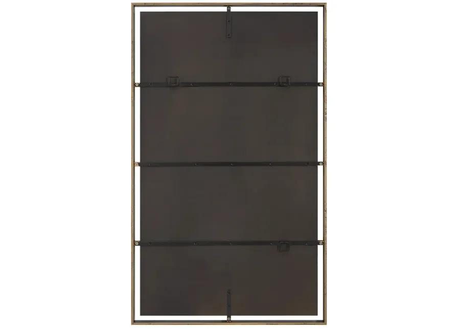 Egon Rectangular Bronze Mirror