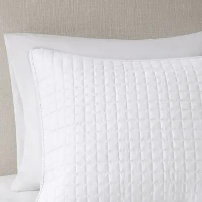 510 Design Otto White 3 Piece Reversible Full/Queen Quilt Set