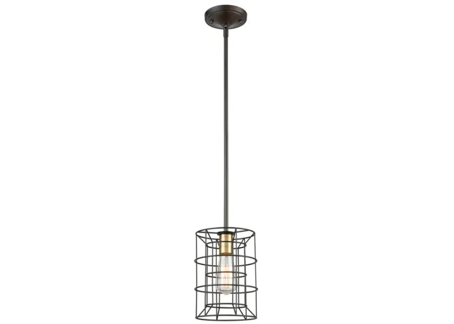 Dayton 7" Wide 1-Light Mini Pendant - Oil Rubbed Bronze