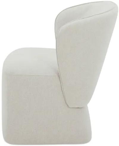 LARSON ROLLING DINING CHAIR PERFORMANCE FABRIC