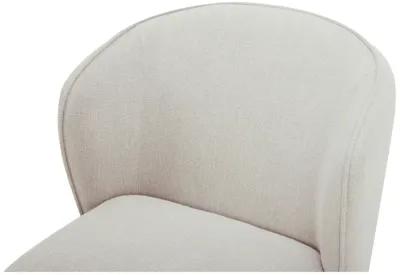 LARSON ROLLING DINING CHAIR PERFORMANCE FABRIC