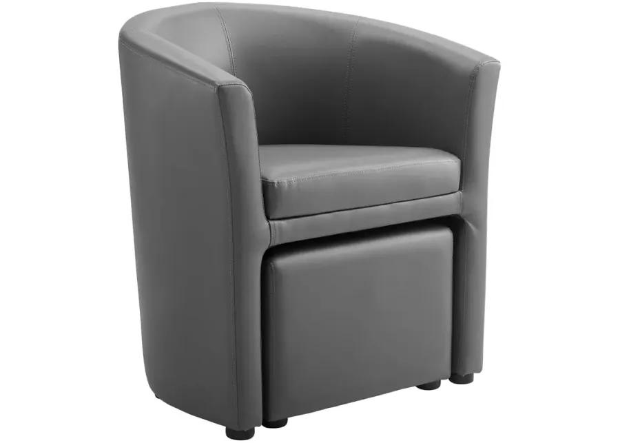 Divulge Armchair and Ottoman