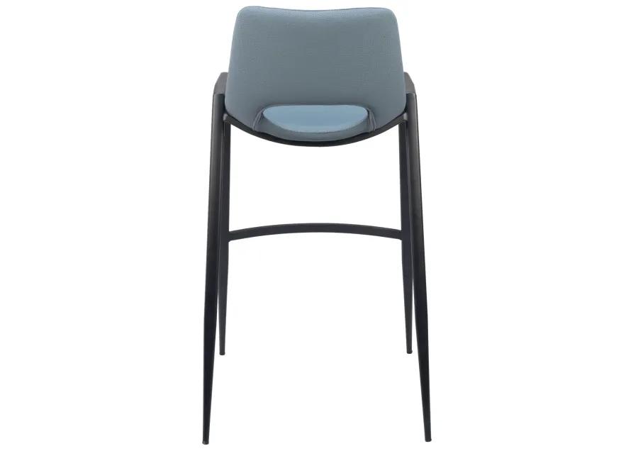 Desi Barstool (Set of 2) Blue