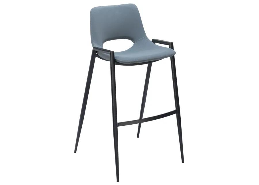 Desi Barstool (Set of 2) Blue