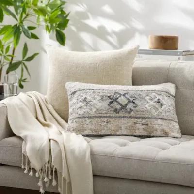 Alyssa AYS-004 14"L x 22"W Accent Pillow  - Poly Insert