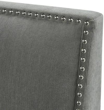 Madison Park Circa Grey Upholstered Swivel Chair