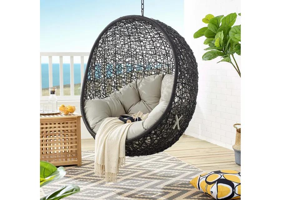 Encase Swing Outdoor Patio Lounge Chair Without Stand