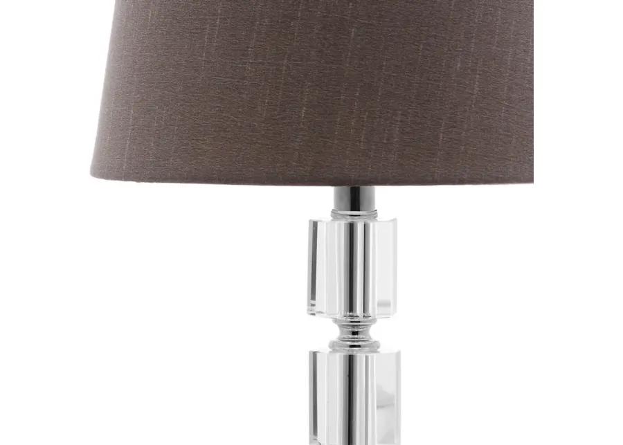 Erin 16-Inch H Crystal Cube Lamp - Set of 2