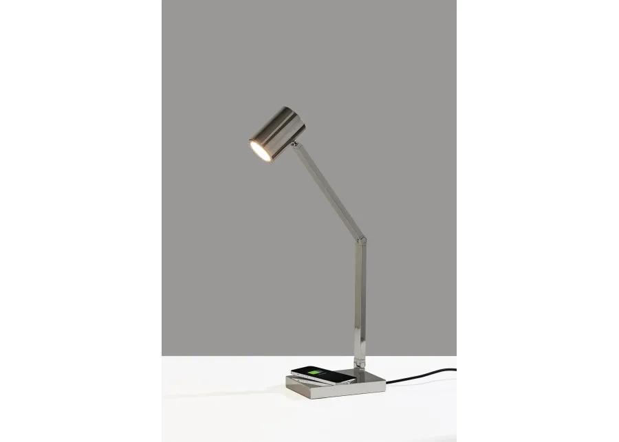 Newman Task Lamp w. Wireless Charging