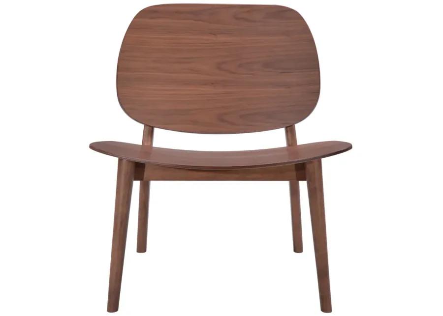 Priest Lounge Chair Walnut