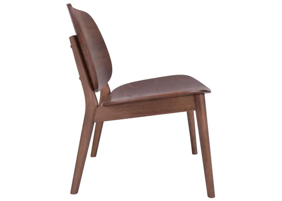 Priest Lounge Chair Walnut