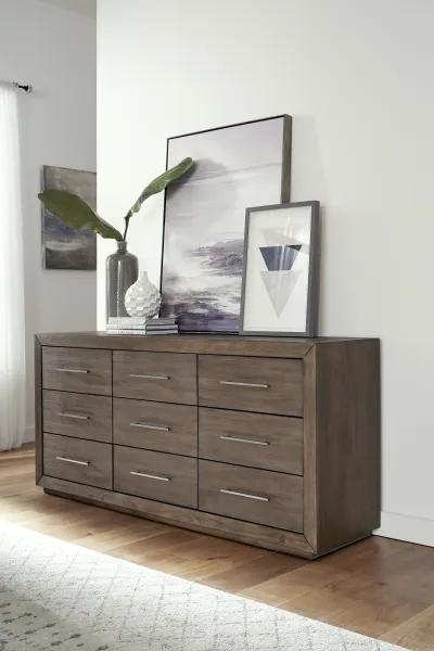 Melbourne Nine Drawer Dresser in Dark Pine (2024)