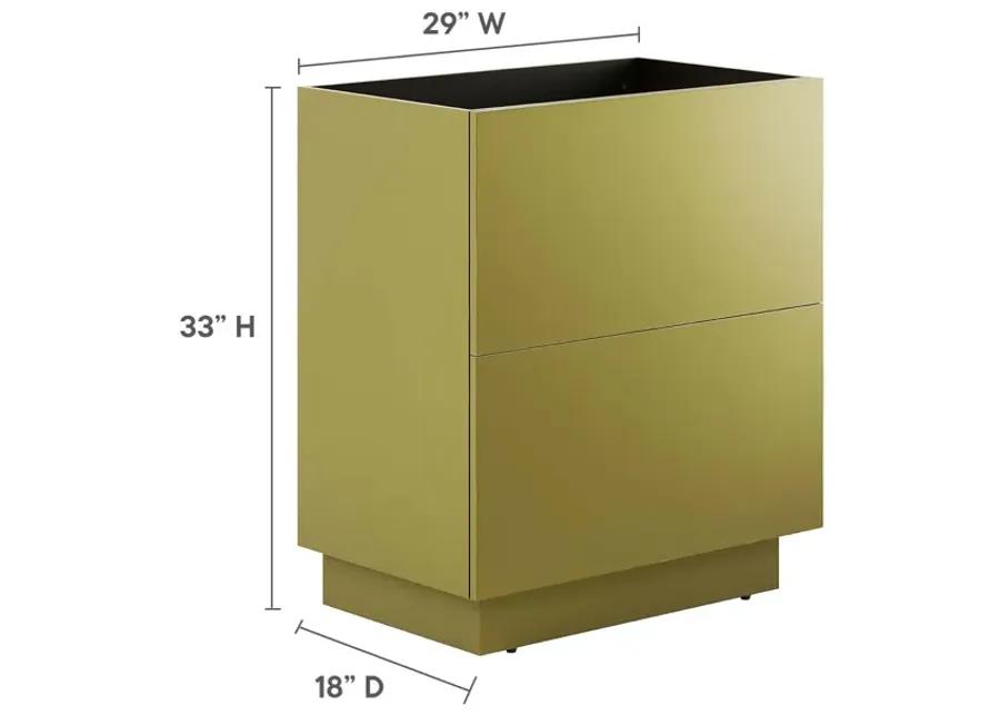 Quantum 30" Bathroom Vanity Cabinet (Sink Basin Not Included)