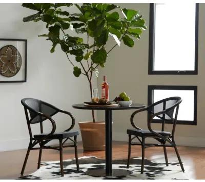 Paras Bistro Table in Black