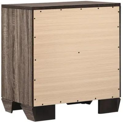 Kauffman 2-drawer Nightstand Washed Taupe