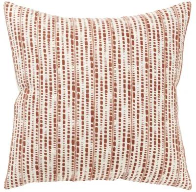 animal skin terra cotta Pillow