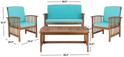 ROCKLIN 4 PC OUTDOOR SET