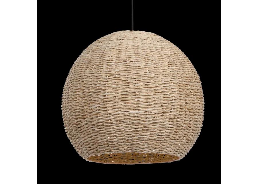  Seagrass 1 Light Dome Pendant