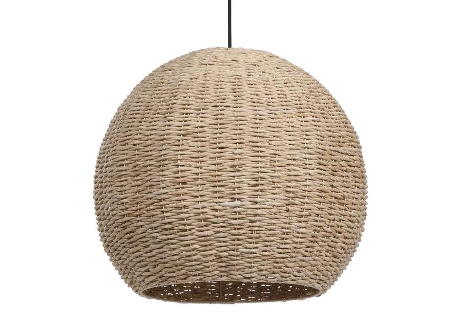  Seagrass 1 Light Dome Pendant