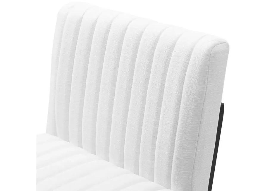 Indulge Channel Tufted Fabric Bar Stool