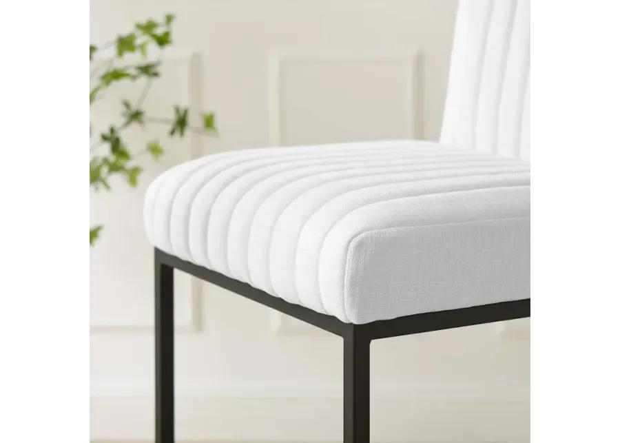 Indulge Channel Tufted Fabric Bar Stool