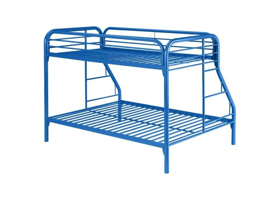 Morgan Twin Over Full Bunk Bed Blue