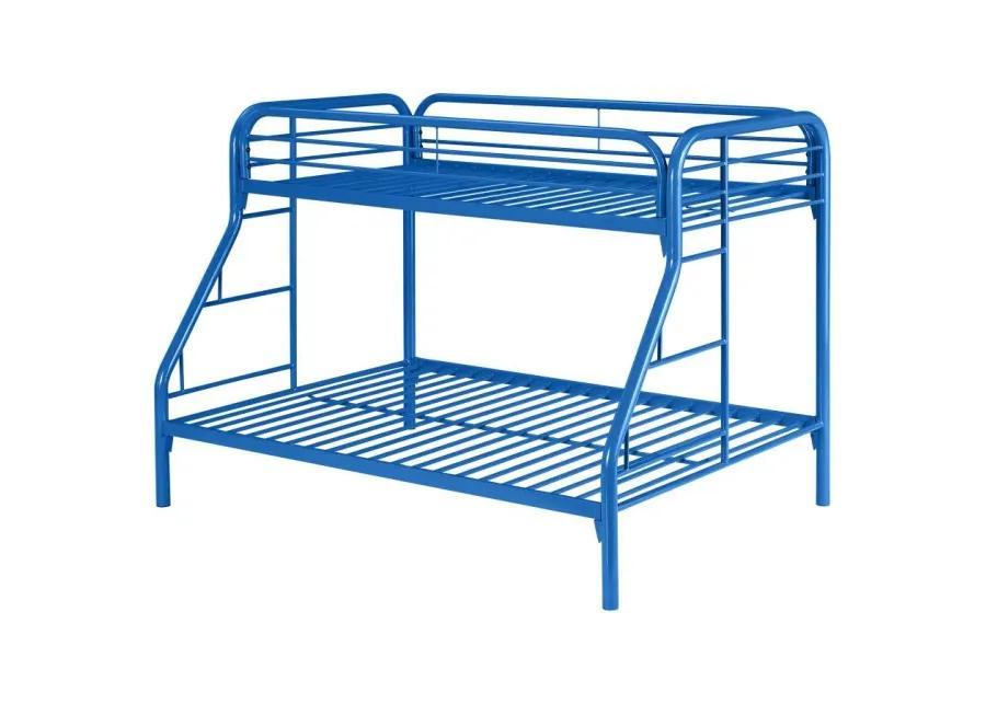 Morgan Twin Over Full Bunk Bed Blue