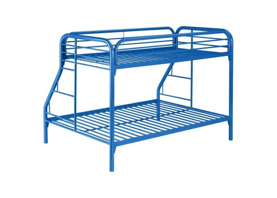 Morgan Twin Over Full Bunk Bed Blue