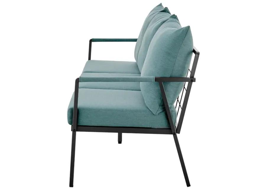 Rivano Grey Fabric Outdoor Sofas & Loveseat