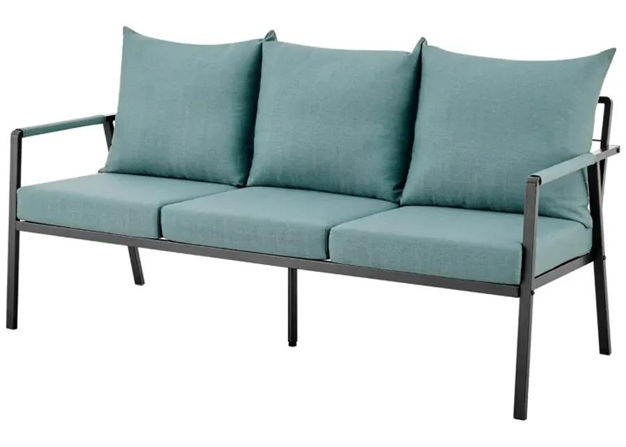 Rivano Grey Fabric Outdoor Sofas & Loveseat