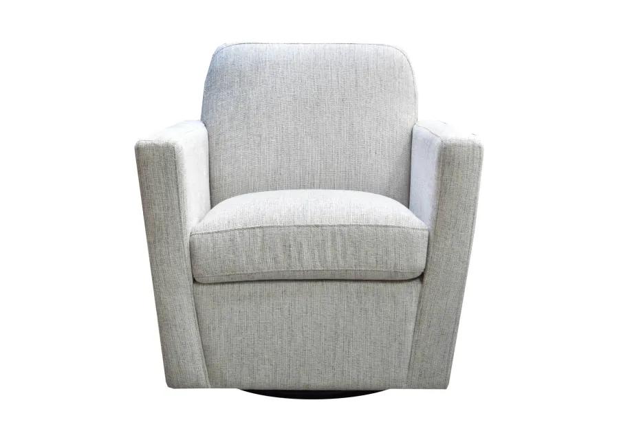 Cooper Swivel Club Chair - Woven Linen