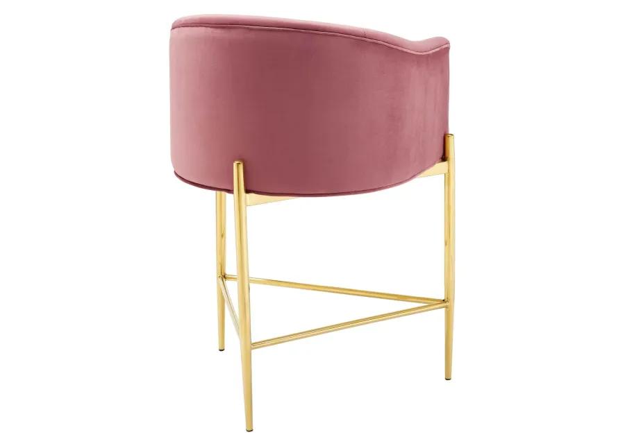 Savour Tufted Counter Stool