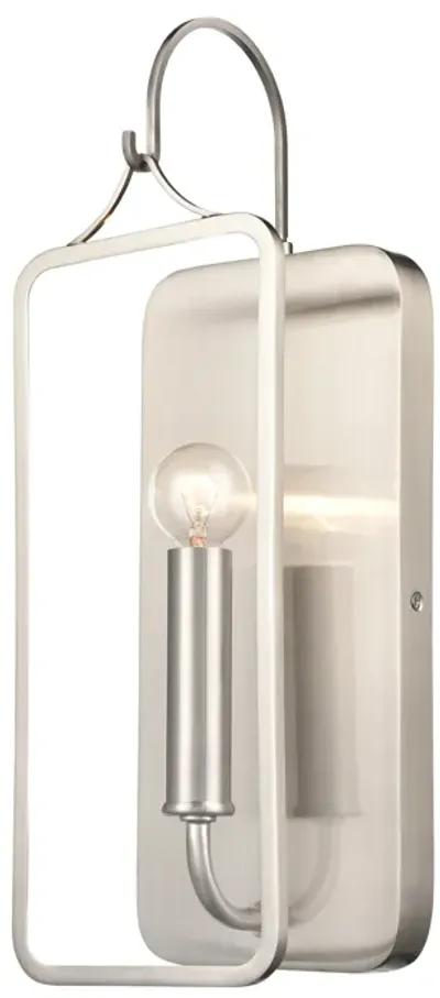 Merge 15" High 1-Light Sconce - Satin Nickel