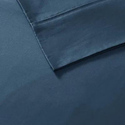 Madison Park 800 Thread Count Teal Cotton Blend Sateen Sheet Set