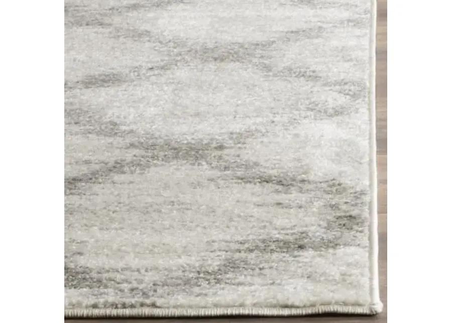 Adirondack Contemporary Ivory / Silver 9' X 12' Powerloomed Rug