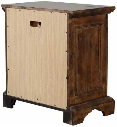 Elk Grove 3-drawer Nightstand Vintage Bourbon