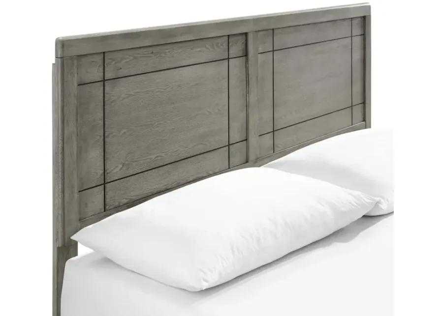 Marlee Twin Wood Platform Bed With Splayed Legs