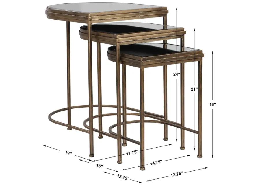 India Nesting Tables, Set/3