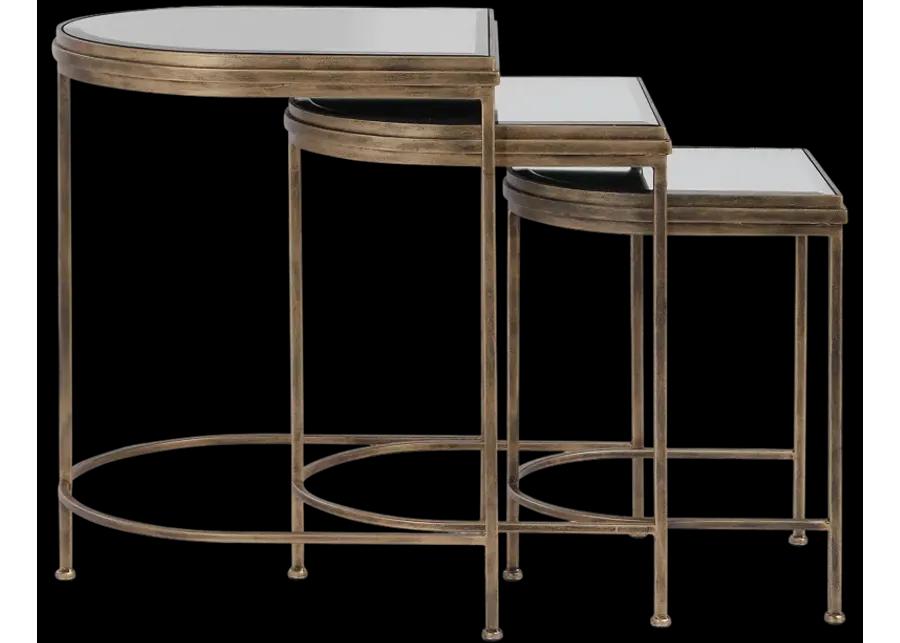 India Nesting Tables, Set/3