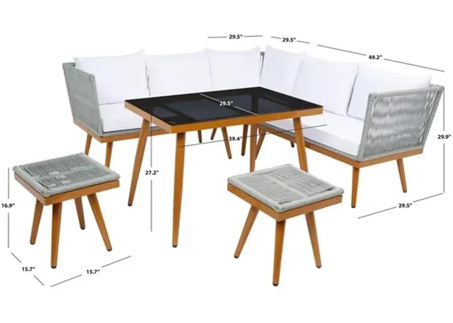 ROMLIN OUTDOOR DINING SET