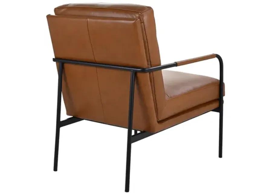 VERLAINE ARMCHAIR CHESTNUT BROWN