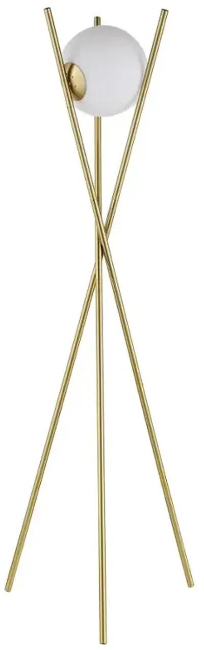 Yamileth Tripod Floor Lamp Gold