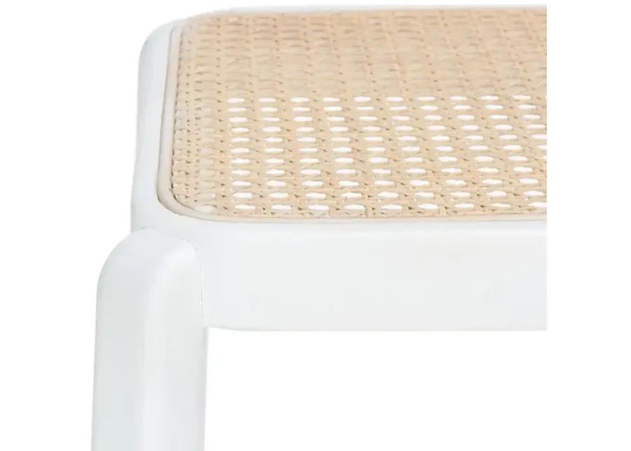 SILUS BACKLESS CANE BAR STOOL