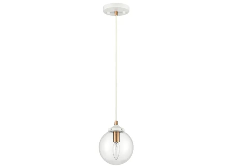 Boudreaux 6" Wide 1-Light Mini Pendant - Matte White