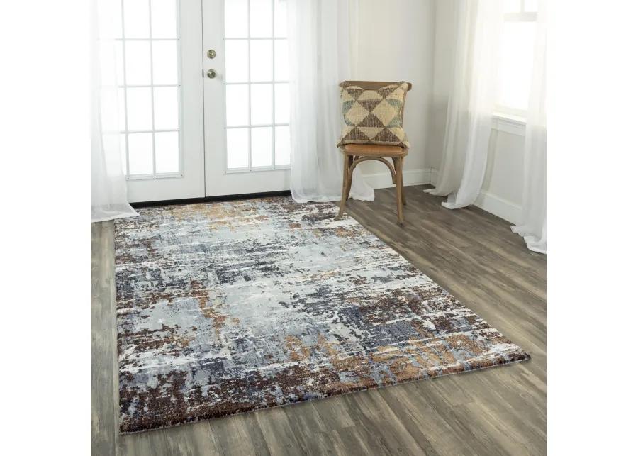 Elite Lt. Gray  Recycled Polyester 9'x12' Rectangle Rug