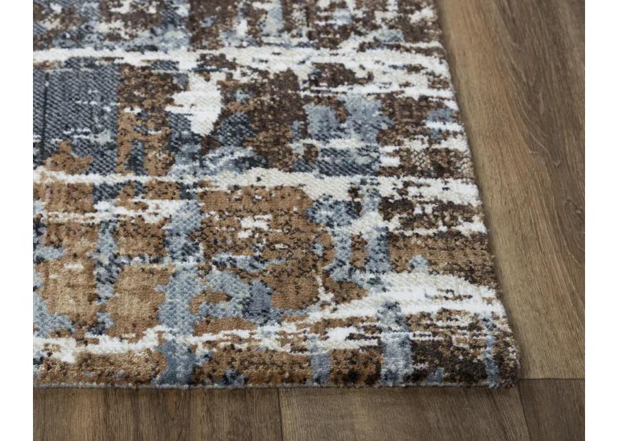 Elite Lt. Gray  Recycled Polyester 9'x12' Rectangle Rug