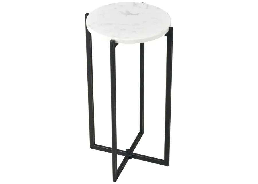 Lanier Accent Table - Round Black