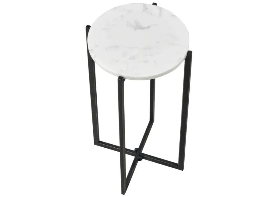 Lanier Accent Table - Round Black